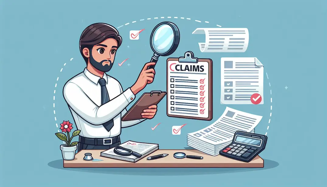 Claims investigation checklist