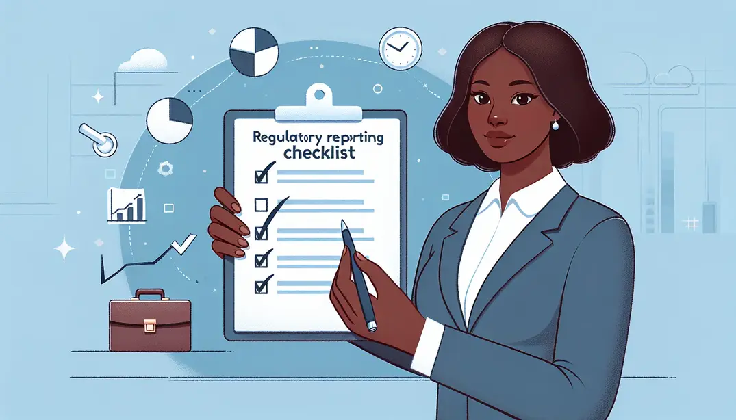 Regulatory reporting checklist