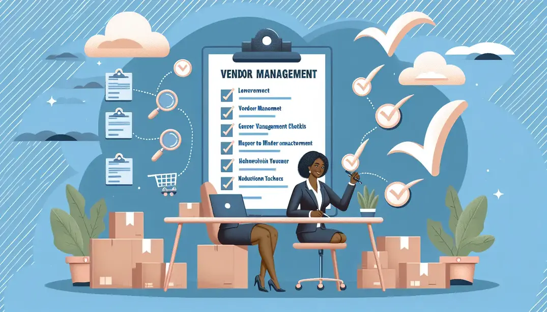 Vendor management checklist