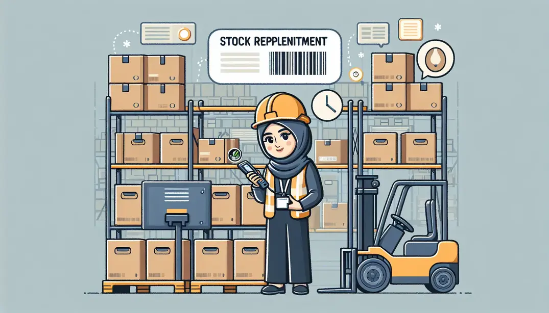 Stock replenishment checklist