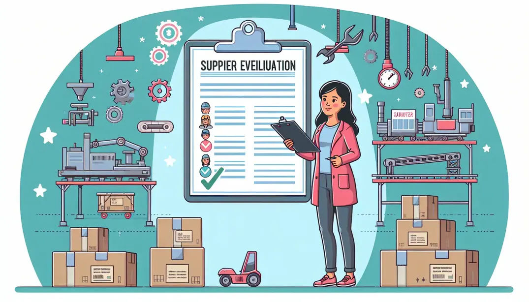 Supplier evaluation checklist