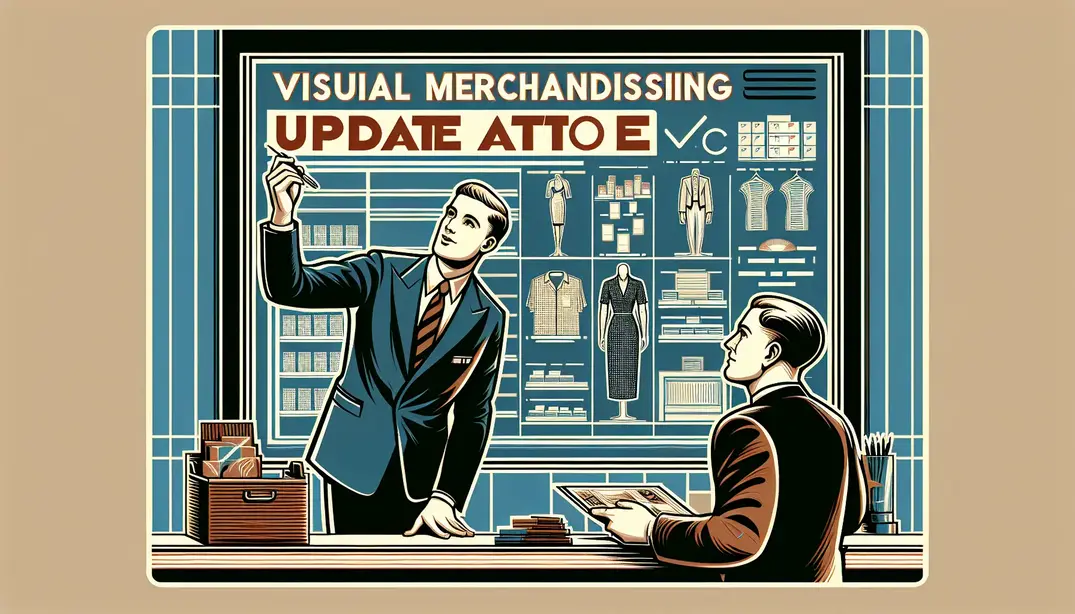 Visual merchandising update checklist